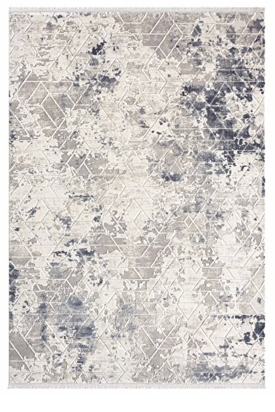 SEYRAN HALI Seyran Maçka Koleksiyonu Akrilik Dokuma Halı 4001 Mavi