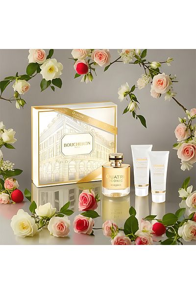 Boucheron Quatre Iconic Pour Femme Set By Boucheron EDP - 3 Pieces