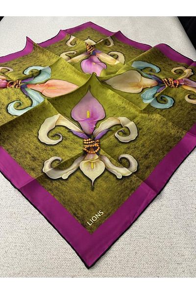 Silk Home Μεταξωτό κασκόλ Twill 87050-69