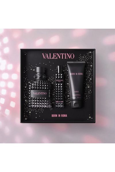 Valentino Uomo Born In Roma Set By Valentino EDT - 3 Pieces