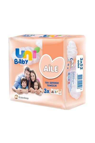 Uni Baby 52 Piece 24 Wet Towel Set - Family Use