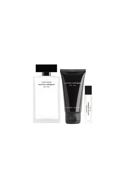 Narciso Rodriguez Pure Musc For Her Set By Narciso Rodriguez EDP - 3 Pieces