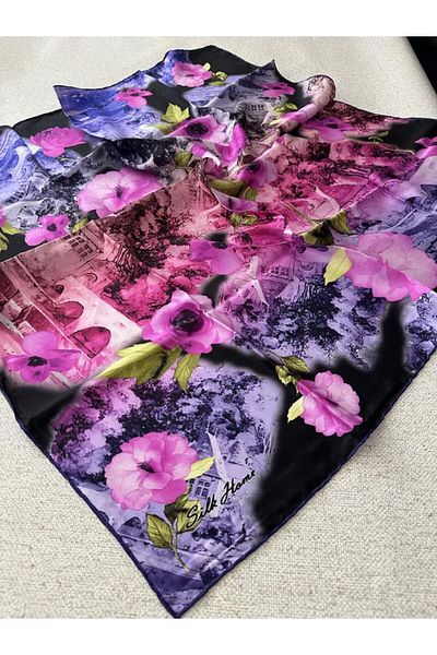 Silk Home Μεταξωτό κασκόλ Twill 87050-58