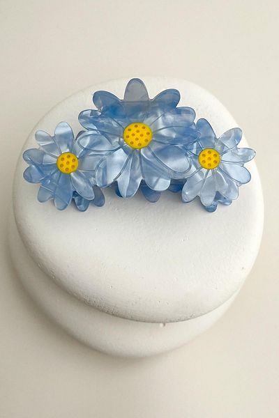 Modex Daisies Latch Hair Clip (Size:8Cm)