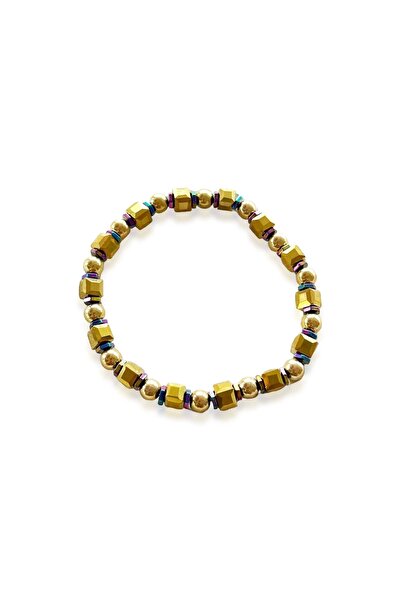 PRVT Hematite Stone Men's Bracelet