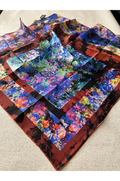 Silk Home Μεταξωτό κασκόλ Twill 87050-19