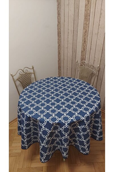 gonk Round,Duck (Liquid Iti̇ci̇,Stain-Proof) Fabric,Tablecloth