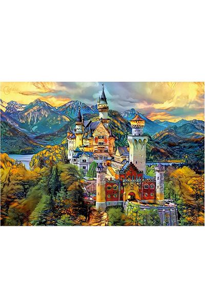 Educa Puzzle Neuschwanstein Castle 1000 Piece Puzzle Educa 19933