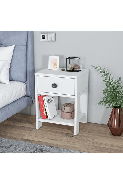 Home MoBiga Senay Çekmeceli Raflı Komodin