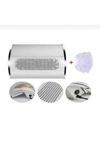 Fujika Prosthetic Nail Dust Collection Machine Device 3 Motors 40 Watt
