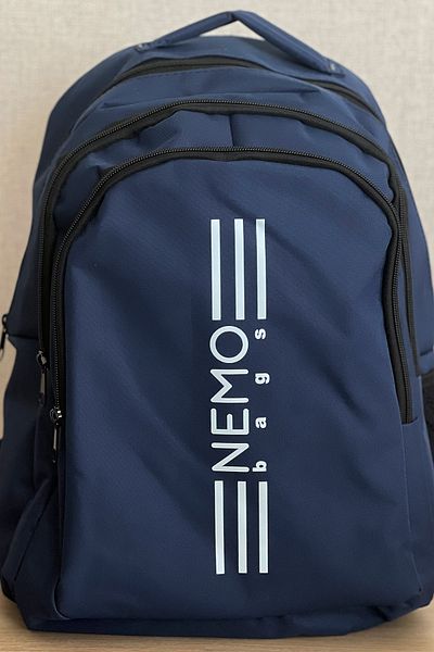FCSTORE Unisex Blue Insect Motif Υδατοαπωθητικό ύφασμα και τσάντα φορητού υπολογιστή, χωρητικότητα 24 Lt
