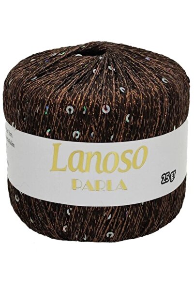 Lanoso Parla Simli Pullu El Örgü İpi