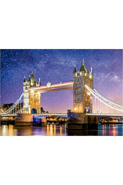 Educa Puzzle Glowing Neon Puzzle Educa 1000 Pieces - London Tower Bridge