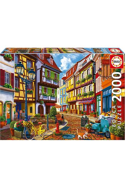 Educa Puzzle Educa 2000 Piece Luminous Street Puzzle - 19945 - Bright Street