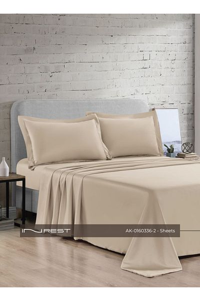 INREST Microfiber Fitted Sheet Multi Color 120*200 + 30 cm