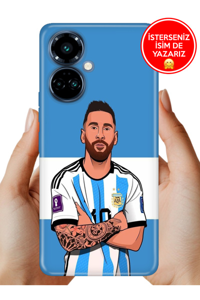 TECNO Camon 19 Pro Kılıf Desenli Baskılı Kamera Korumalı Silikon Leo10 Uyumlu