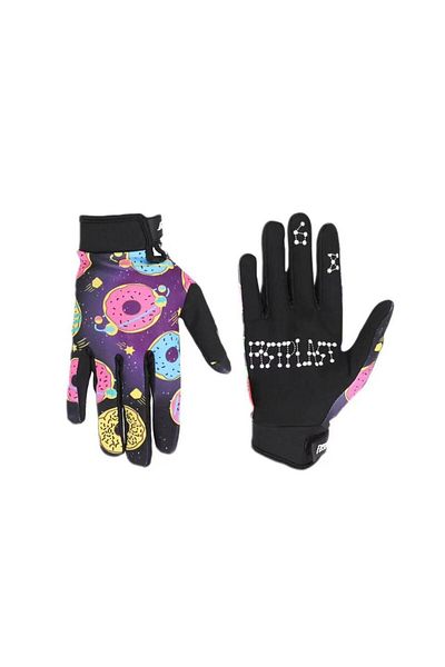 Choice S purple fistplast Four-color Super Donut Wheel Glitz Riding dirt bike long finger touch screen glov