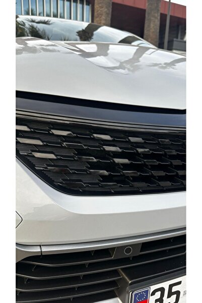 CLIO Ön Panjur Stıcker Set Parlak Siyah