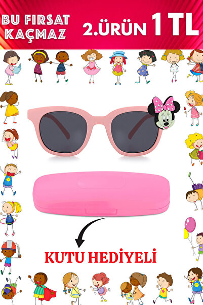 Zzla 2. Ürün 1 Tl Uv400 Korumalı Çocuk Güneş Gözlüğü Renkli Kutu Hediye