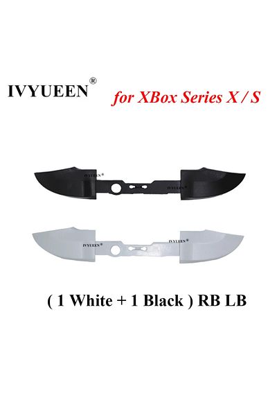 Choice Pack A IVYUEEN for XBox Series X S XSS XSX Core Controller RB LB Bumper Button Mod Kit Middle Bar Ho