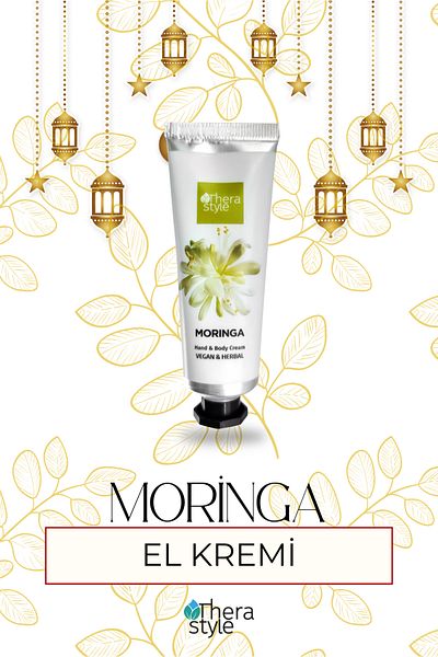 Thera Style Moringa Hand Cream 30 ml - Intensive Moisturizing and Caring Protection, Soft and Smooth Skin