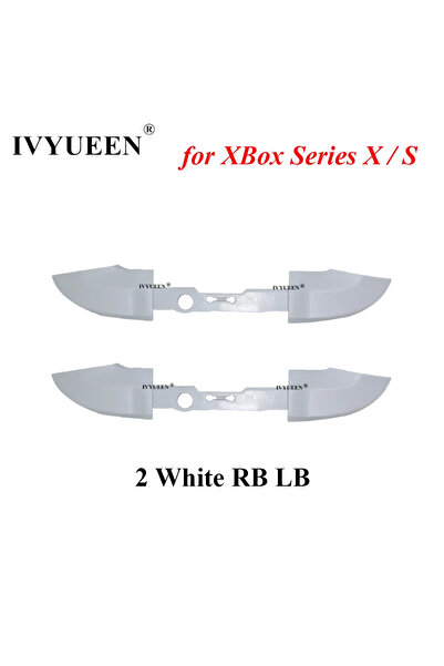 Choice مجموعة أدوات تعديل أزرار الصدمات RB LB لوحدة تحكم Xbox Series X S XSS XSX Core من IVYUEEN مع شريط وسطي