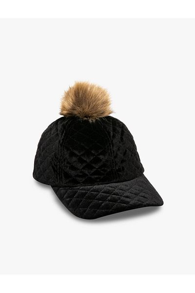Koton Hat with Pompom Detail