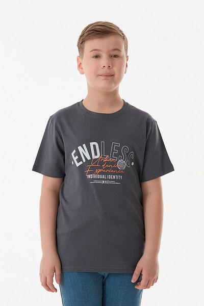 Fulla Moda Μπλουζάκι για αγόρι με στάμπα από 100% βαμβάκι