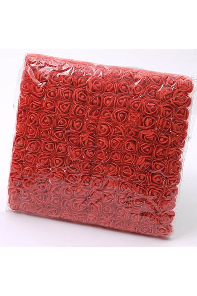 Choice 144pcs-red 144pcs Mini Lace Pe Rose Foam Flower Heads Bouquet For Wedding Home Decoration Scrapbooki