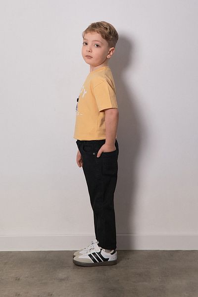 Fulla Moda Elastic Waist Zippered Boy's Trousers