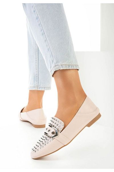 B T Shoes Mocasini dama Paige Bej
