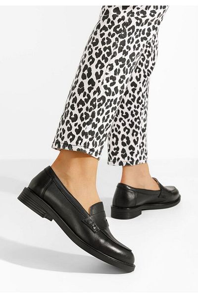 B T Shoes Loafers dama Zalaya V4 negri