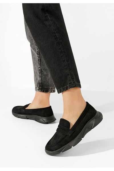 B T Shoes Mocasini dama Alidia negri