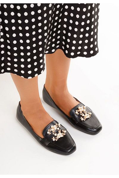 B T Shoes Mocasini dama eleganti Giulinello negri