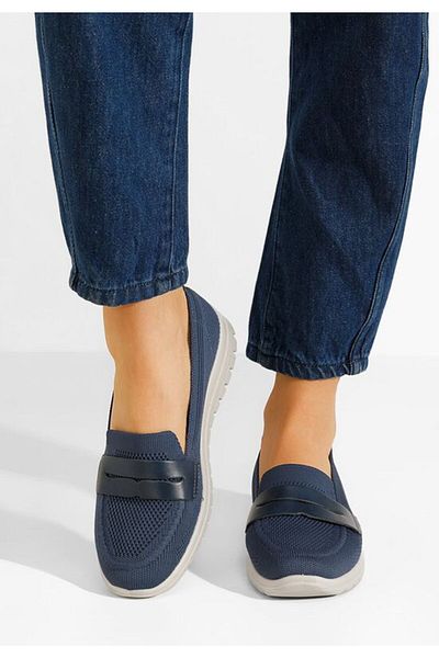 B T Shoes Mocasini de vara dama Icora navy