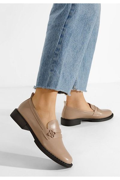 B T Shoes Mocasini dama Laguna bej