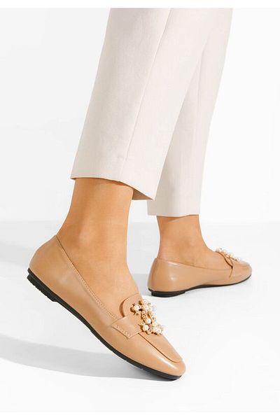 B T Shoes Mocasini dama eleganti Giulinello v2 bej