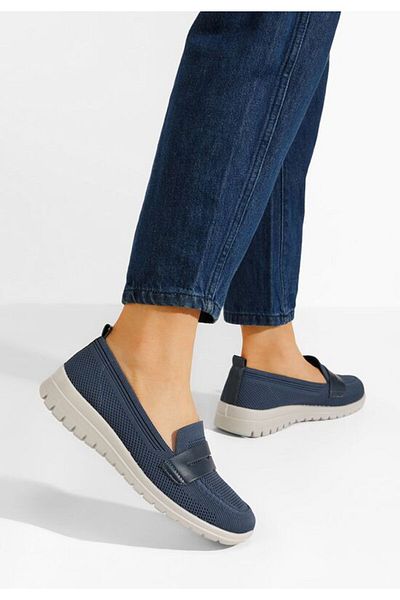 B T Shoes Mocasini de vara dama Icora navy