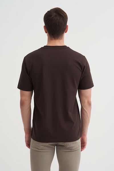 Cazador Crew Neck Regular Fit Cotton Plain T-Shirt
