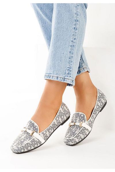 B T Shoes Mocasini dama Vallerano albi