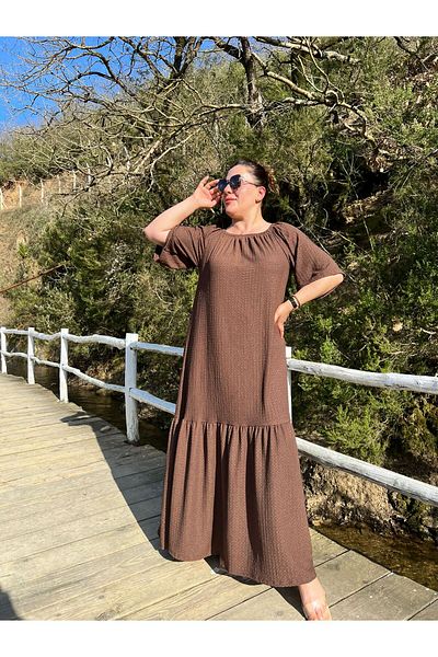 MJORA Φόρεμα με γιακά Madonna Comfortable Fit Plus Size
