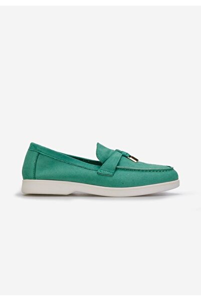 B T Shoes Mocasini dama Glena verzi