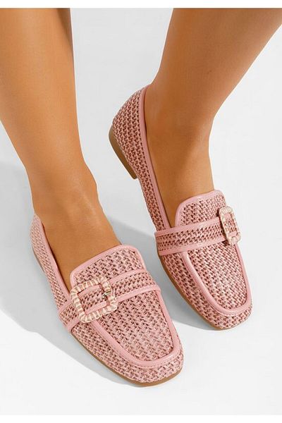 B T Shoes Mocasini dama Virginia roz