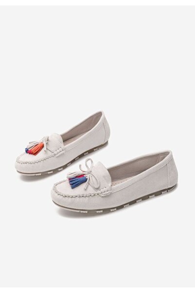 B T Shoes Mocasini dama Prestia gri