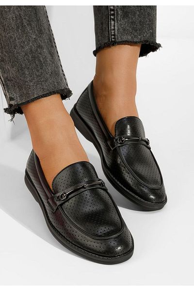 B T Shoes Mocasini dama Morvana V2 negri