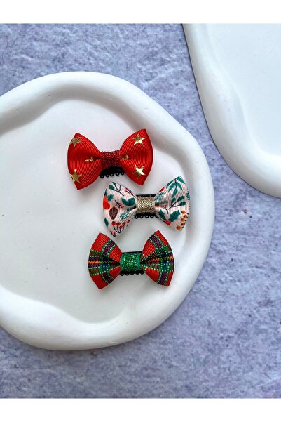 Toka Sepetim Simli Saçsız Bebek Tokası Parti Tokası