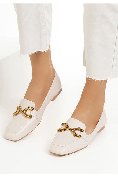 B T Shoes Mocasini dama eleganti Galaia bej