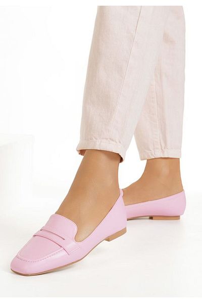 B T Shoes Mocasini dama Nesiala roz
