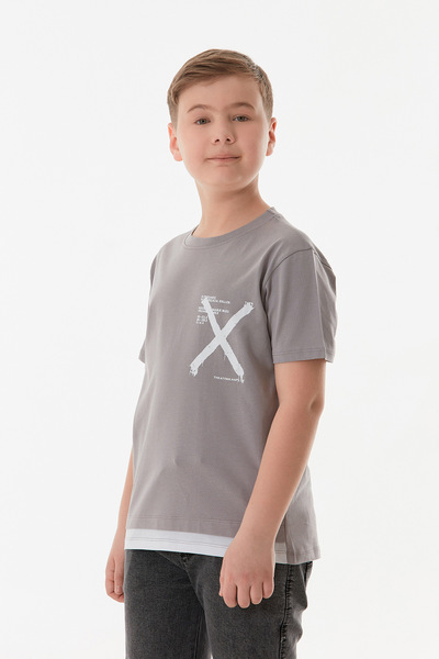 Fulla Moda Μπλουζάκι για αγόρι 100% Cotton X Printed