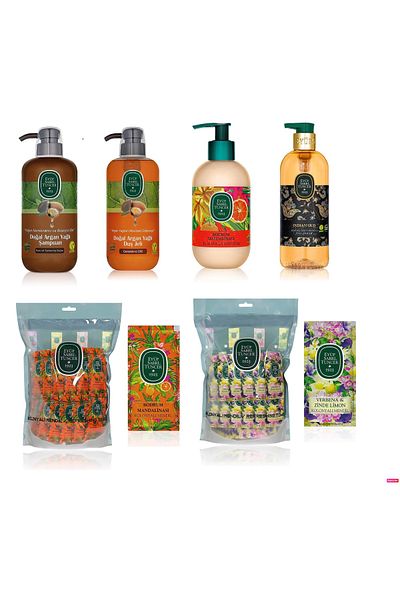 Eyüp Sabri Tuncer Eid Series: Shampoo, Shower Gel, Lotion, Liquid Soap, Wet Wipes (6 Pieces)